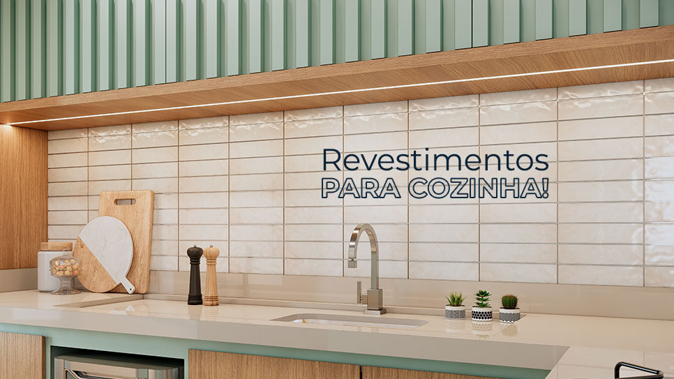 Confira inspirações de revestimentos para cozinha.